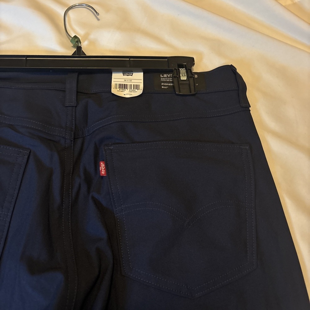 New Levi's Men's 511 Slim Tech‎ Five Pocket Pants - Picture 13 of 16